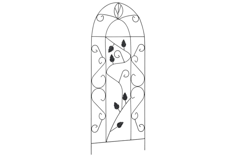 Växtstöd 3 st svart 40x100 cm järn - Svart - Trädgård & spabad - Utemiljö - Trädgårdsdekoration - Trädgårdsfigurer & trädgårdsprydnad