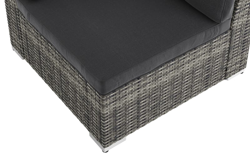 Wisconsin Hörnmodul utomhus - Grå - Utemöbler - Loungemöbler - Modulsoffa utomhus - Hörnmodul utesoffa