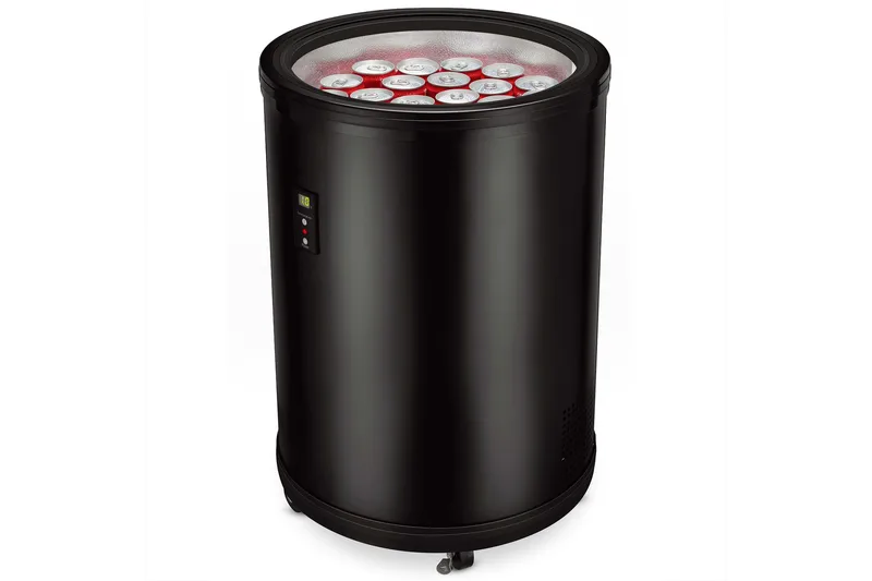 Party cooler för 40 burkar - Svart - Trädgård & spabad - Utemiljö - Förvaring utomhus - Kyl- & värmeförvaring