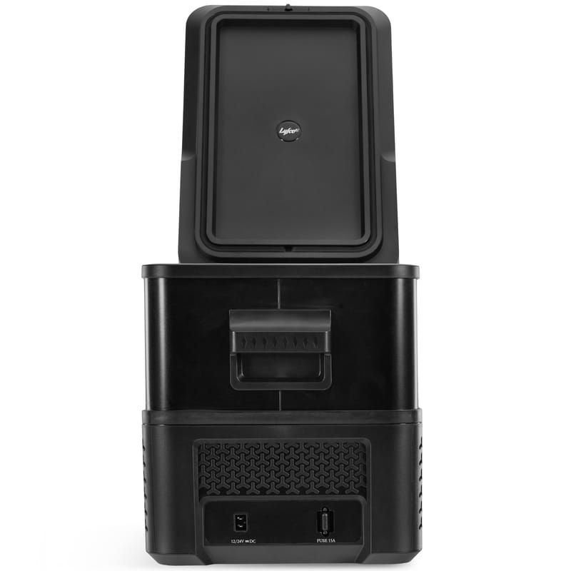 Portabel kylbox 27,4L Svart - Trädgård & spabad - Utemiljö - Förvaring utomhus - Kyl- & värmeförvaring