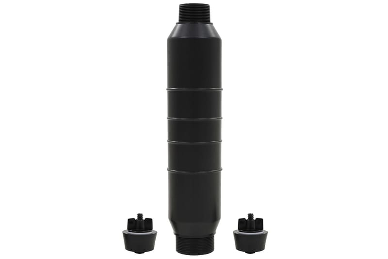 Frysskyddsflaska med 2 vinterpluggar HDPE - Svart - Trädgård & spabad - Utemiljö - Förvaring utomhus - Tillbehör utomhusförvaring