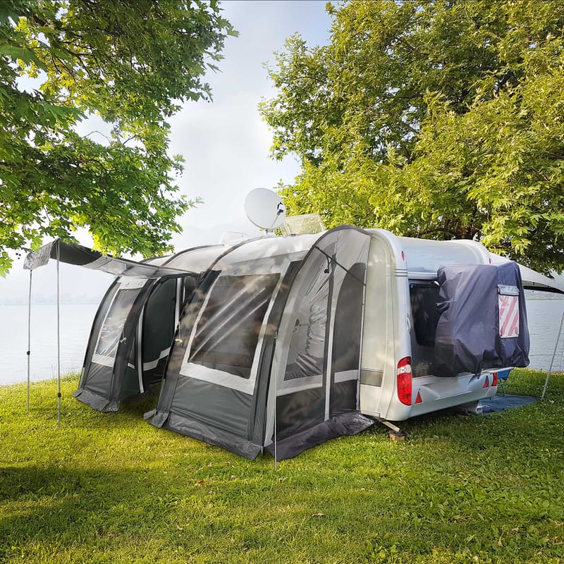 Förtält husbil och husvagn 390 cm - Trädgård & spabad - Utemiljö - Förvaring utomhus - Trädgårdstält & förvaringstält - Förtält till husvagn & husbil