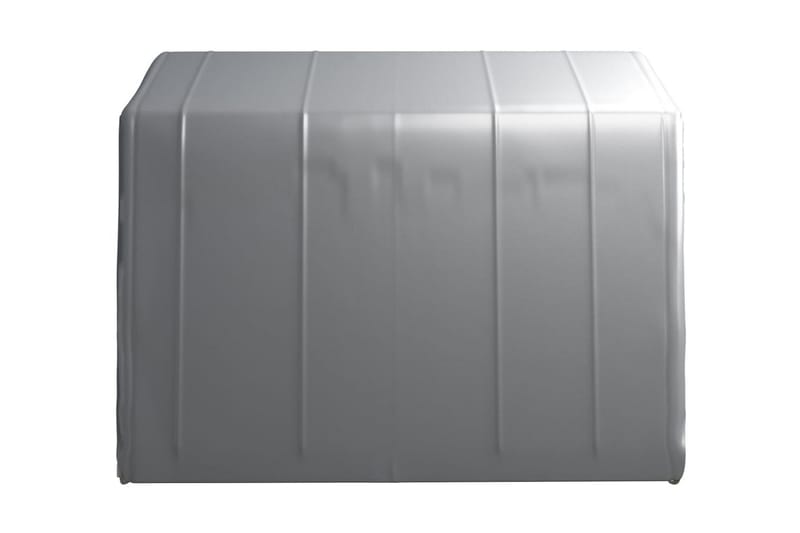 Förvaringstält 300x300 cm stål grå - Grå - Trädgårdstält & förvaringstält - Förrådstält