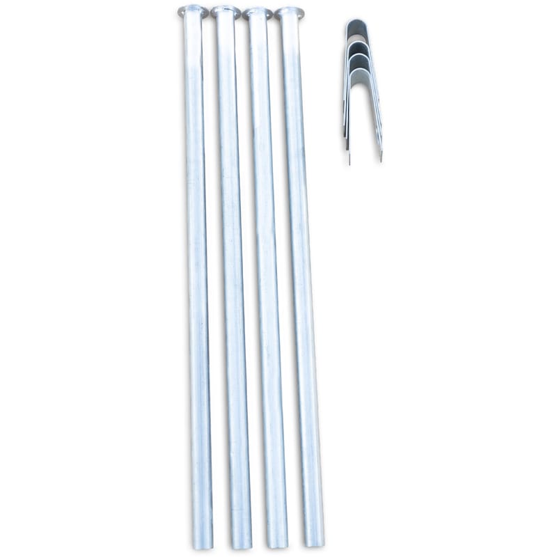 Garagetält 2,4x6m | 14,4m² - 500g/m² | PVC - Grå - Trädgård & spabad - Utemiljö - Förvaring utomhus - Trädgårdstält & förvaringstält