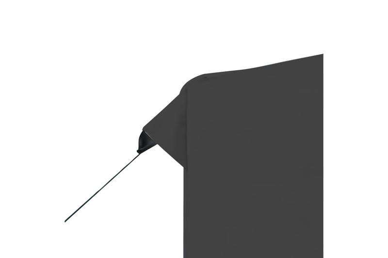 Hopfällbart partytält aluminium 2x2 m antracit - Antracit - Trädgård & spabad - Utemiljö - Förvaring utomhus - Trädgårdstält & förvaringstält - Partytält