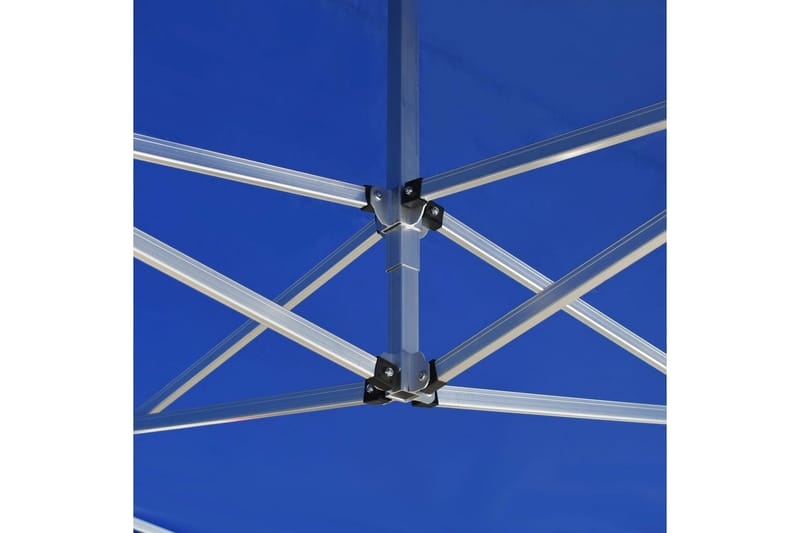 Hopfällbart partytält aluminium 4,5x3 m blå - Blå - Trädgård & spabad - Utemiljö - Förvaring utomhus - Trädgårdstält & förvaringstält - Partytält