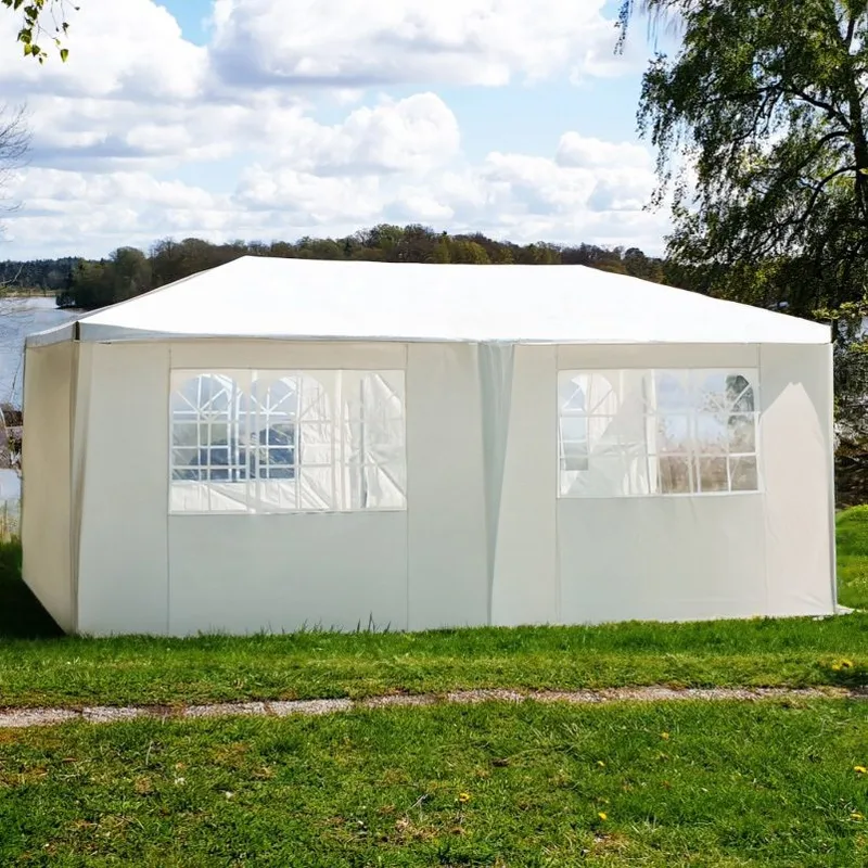 Partytält 3x6m med väggar | Vit, undefined