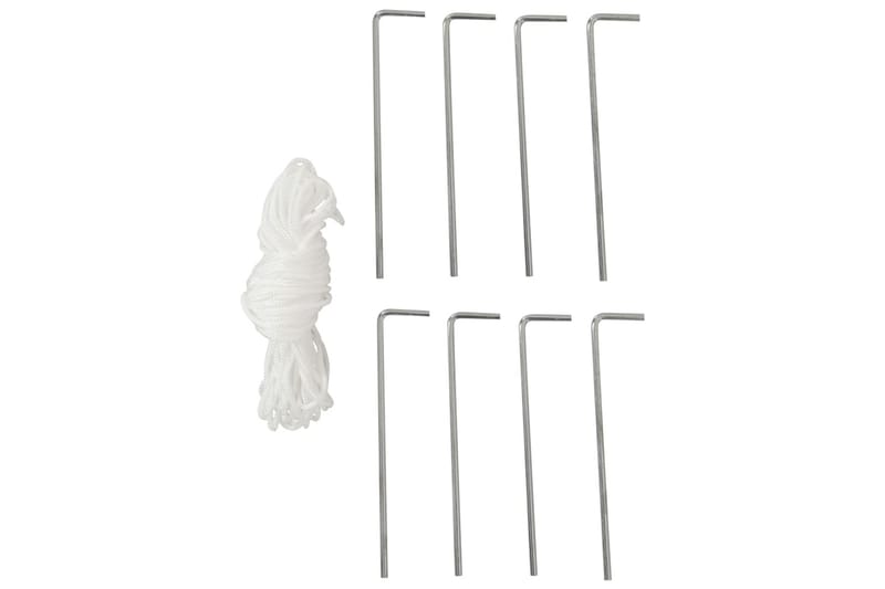 Partytält med 10 sidoväggar i nät 12x3 m - Vit - Trädgård & spabad - Utemiljö - Förvaring utomhus - Trädgårdstält & förvaringstält - Partytält