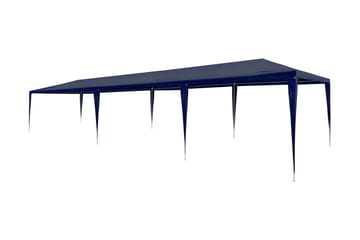 Partytält PE 3x9 m blå