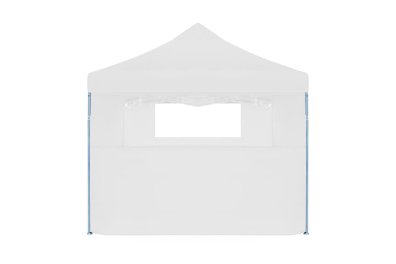 Pop-Up hopfällbart partytält med 5 sidoväggar 3x9 m vit - Vit - Trädgård & spabad - Utemiljö - Förvaring utomhus - Trädgårdstält & förvaringstält - Partytält