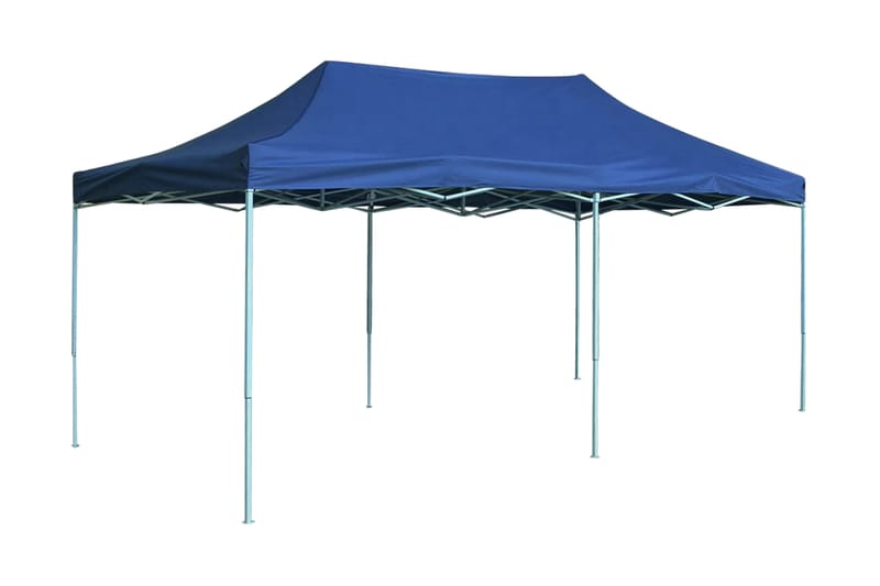 Pop-Up hopfällbart partytält 3x6 m blå - Mörkblå - Trädgård & spabad - Utemiljö - Förvaring utomhus - Trädgårdstält & förvaringstält - Partytält