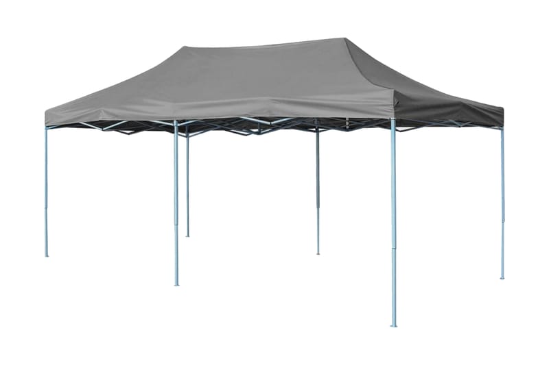 Pop-Up hopfällbart partytält 3x6 m antracit - Antracit - Trädgård & spabad - Utemiljö - Förvaring utomhus - Trädgårdstält & förvaringstält - Partytält