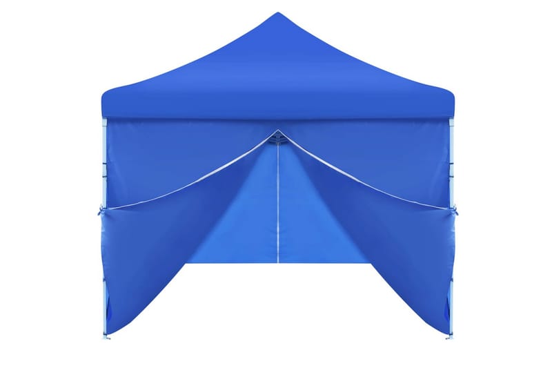 Pop-Up hopfällbart partytält med 8 sidoväggar blå 3x9 m - Blå - Trädgård & spabad - Utemiljö - Förvaring utomhus - Trädgårdstält & förvaringstält - Partytält