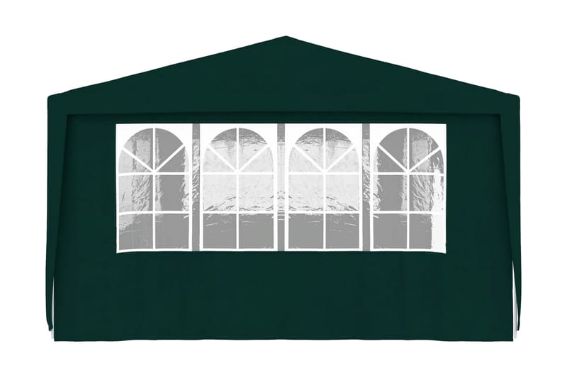 Professionellt partytält med väggar 4x9 m grön 90 g/m² - Grön - Partytält - Trädgårdstält & förvaringstält