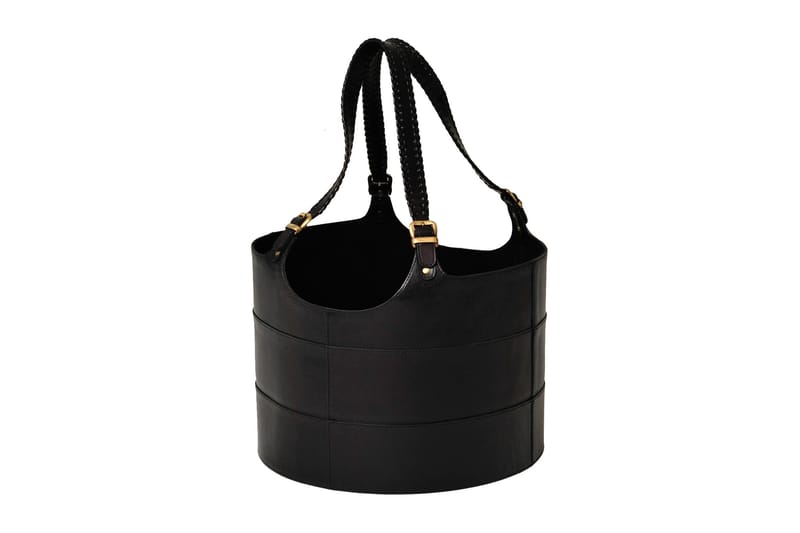 Heinri Vedkorg Rund 40x40 cm - Svart - Trädgård & spabad - Utemiljö - Förvaring utomhus - Vedförvaring
