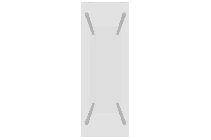 Vedställ genomskinlig 80x35x100 cm härdat glas - Transparent - Trädgård & spabad - Utemiljö - Förvaring utomhus - Vedförvaring