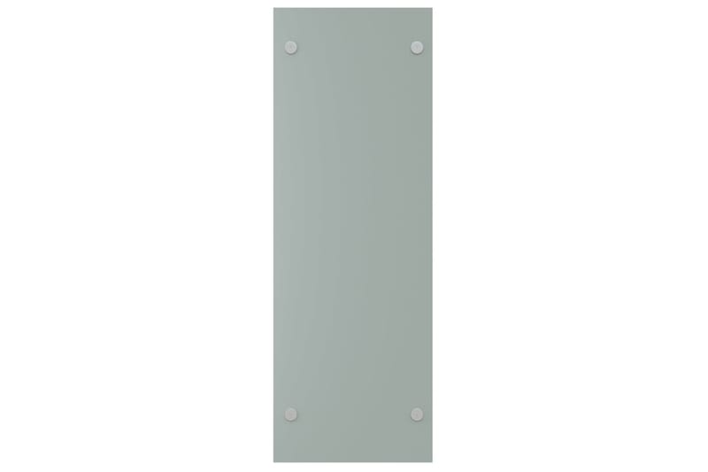 Vedställ vit 80x35x100 cm härdat glas - Vit - Trädgård & spabad - Utemiljö - Förvaring utomhus - Vedförvaring
