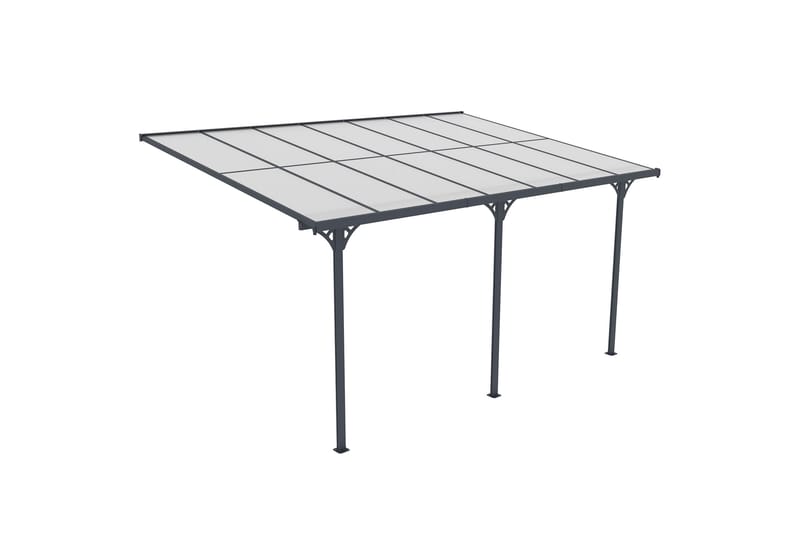 Fornorth Altantak 435x300x225-270 cm - Mörk Grå - Trädgård & spabad - Uterum & fritidshus - Byggsats uterum - Uterum tak