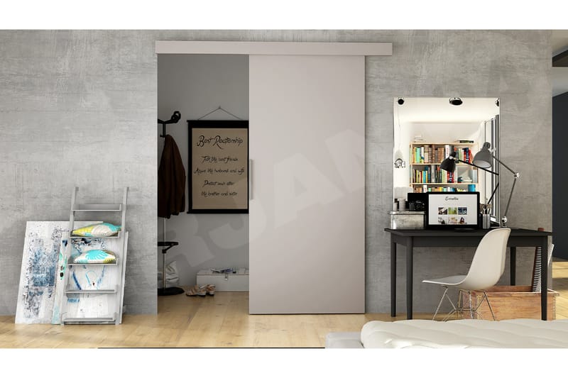 Granica Skjutdörr 96x205 cm - Beige - Hus & renovering - Bygg - Dörrar & Portar - Skjutdörrar