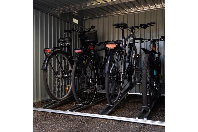 Cykelförråd 4,2m² för 4 cyklar - Trädgård & spabad - Uterum & fritidshus - Förråd & bodar - Cykelförråd & cykelställ