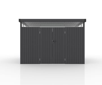 Förråd & redskapsbod 7,8 m² | Dubbla dörrar | Stål | 3x2,6 m - Trädgård & spabad - Uterum & fritidshus - Förråd & bodar - Förrådsbod