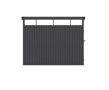 Förråd & redskapsbod 7,8 m² | Dubbla dörrar | Stål | 3x2,6 m - Trädgård & spabad - Uterum & fritidshus - Förråd & bodar - Förrådsbod
