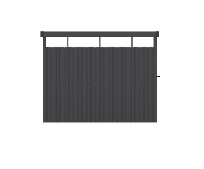 Förråd & redskapsbod 7,8 m² | Dubbla dörrar | Stål | 3x2,6 m - Trädgård & spabad - Uterum & fritidshus - Förråd & bodar - Förrådsbod