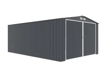 Förråd Eddison 20,5 m² Dark grey - Trädgård & spabad - Uterum & fritidshus - Förråd & bodar - Förrådsbod