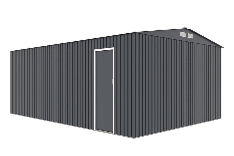Förråd Eddison 20,5 m² Dark grey - Trädgård & spabad - Uterum & fritidshus - Förråd & bodar - Förrådsbod