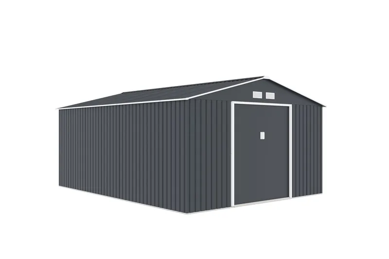 Förråd Jerone 15,3 m² Dark grey, undefined