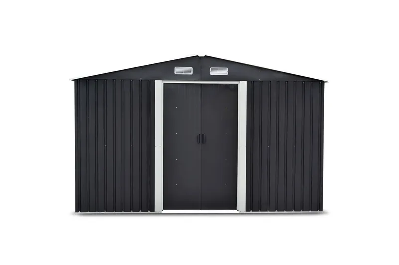 Förråd och Redskapsbod 12,5m² | Dubbel skjutdörr | Bas ingår - Trädgård & spabad - Uterum & fritidshus - Förråd & bodar - Redskapsbod & trädgårdsskjul