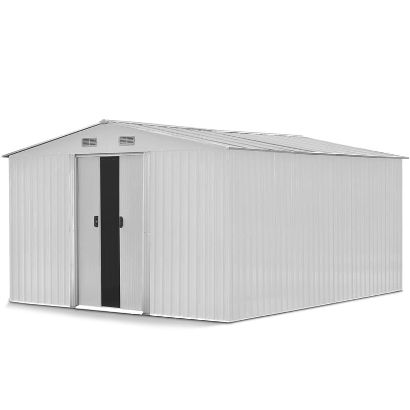 Förråd och Redskapsbod 12,5m² | Dubbel skjutdörr | Bas ingår - Trädgård & spabad - Uterum & fritidshus - Förråd & bodar - Redskapsbod & trädgårdsskjul