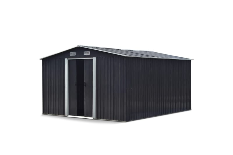 Förråd och Redskapsbod 12,5m² | Dubbel skjutdörr | Bas ingår - Trädgård & spabad - Uterum & fritidshus - Förråd & bodar - Redskapsbod & trädgårdsskjul