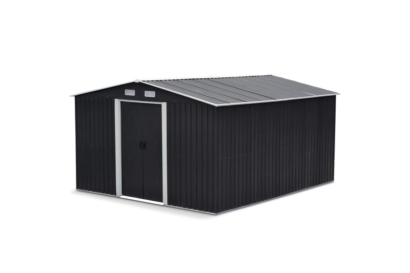 Förråd och Redskapsbod 12,5m² | Dubbel skjutdörr | Bas ingår - Trädgård & spabad - Uterum & fritidshus - Förråd & bodar - Redskapsbod & trädgårdsskjul