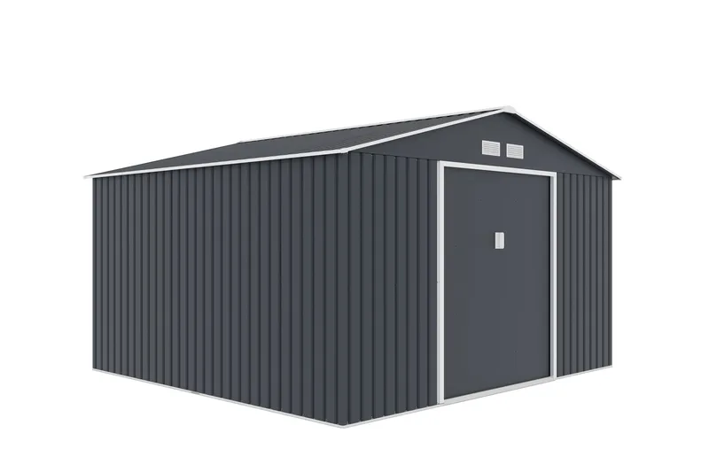 Förråd och redskapsbod Jerone 11 m² Mörkgrå, undefined