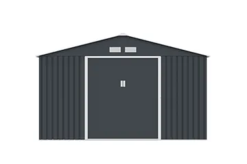 Förråd och redskapsbod Jerone 11 m² Mörkgrå - Trädgård & spabad - Uterum & fritidshus - Förråd & bodar - Förrådsbod