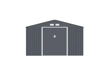 Förråd och redskapsbod Jerone 13,2 m² Mörkgrå - Trädgård & spabad - Uterum & fritidshus - Förråd & bodar - Förrådsbod