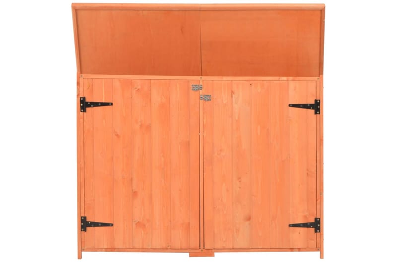 Förvaringsbod 120x50x91 cm trä - Brun - Trädgård & spabad - Uterum & fritidshus - Förråd & bodar - Förrådsbod