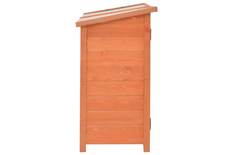 Förvaringsbod 120x50x91 cm trä - Brun - Trädgård & spabad - Uterum & fritidshus - Förråd & bodar - Förrådsbod