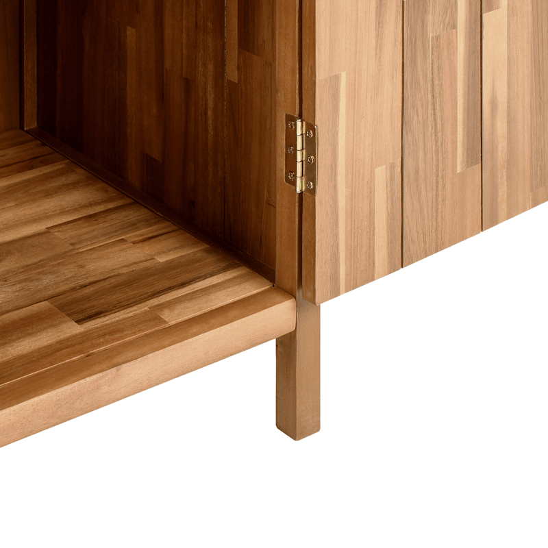 Köksskåp För Utomhusbruk Venosa Akaciaträ 50x80 cm - Brun - Trädgård & spabad - Grillar & matlagning utomhus - Utekök - Färdiga utekök