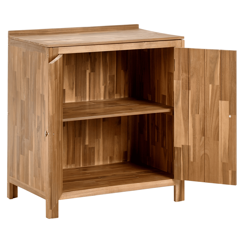 Köksskåp För Utomhusbruk Venosa Akaciaträ 50x80 cm - Brun - Trädgård & spabad - Grillar & matlagning utomhus - Utekök - Färdiga utekök