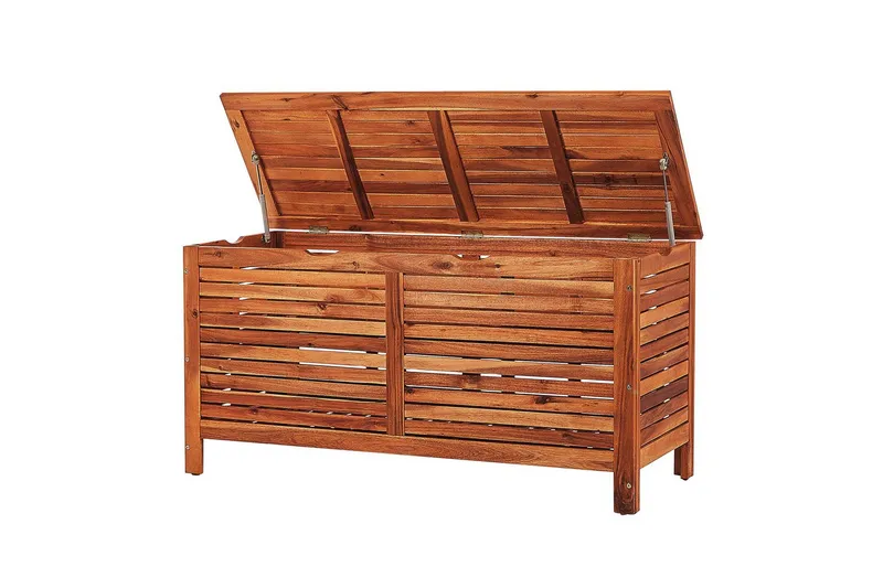 Låda Riviera Mörkt trä - Mörkt trä - Utemöbler - Dynförvaring & möbelskydd - Dynboxar & dynlådor