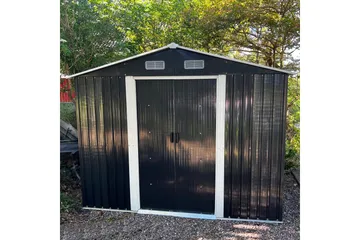 Redskapsbod 5,3m² | Dubbel skjutdörr | Bas ingår - Trädgård & spabad - Uterum & fritidshus - Förråd & bodar - Redskapsbod & trädgårdsskjul