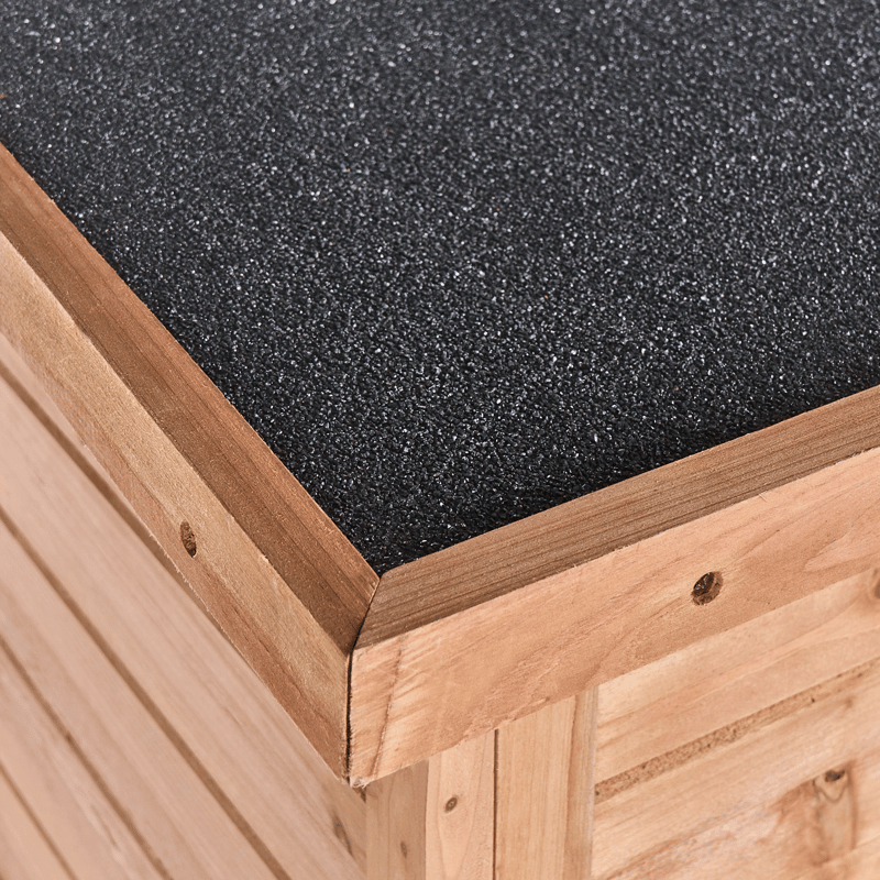 Redskapsförråd Arsego 67x96 cm - Brun - Trädgård & spabad - Uterum & fritidshus - Förråd & bodar - Förrådsbod