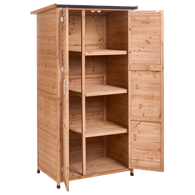 Redskapsförråd Arsego 67x96 cm - Brun - Trädgård & spabad - Uterum & fritidshus - Förråd & bodar - Förrådsbod