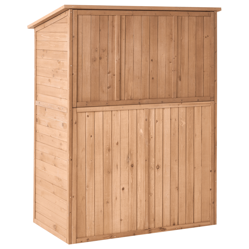 Redskapsförråd Toffia 127 cm 66 cm - Brun - Trädgård & spabad - Uterum & fritidshus - Förråd & bodar - Förrådsbod