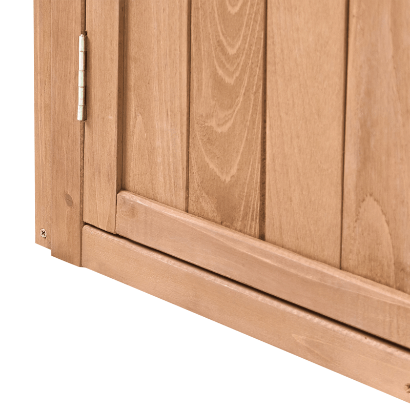 Redskapsförråd Toffia 127 cm 66 cm - Brun - Trädgård & spabad - Uterum & fritidshus - Förråd & bodar - Förrådsbod