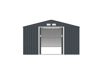 Stort Förråd och redskapsbod Jerone 15,3 m² Mörkgrå - Trädgård & spabad - Uterum & fritidshus - Förråd & bodar - Förrådsbod