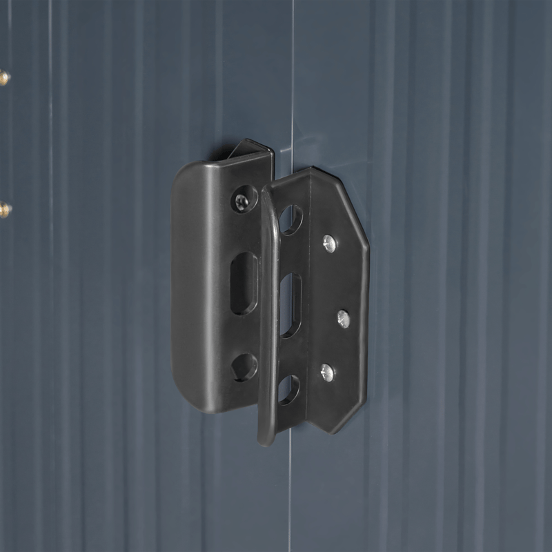 Trädgårdsskjul Acilia 110x174 cm - Grå/Vit - Trädgård & spabad - Uterum & fritidshus - Förråd & bodar - Förrådsbod