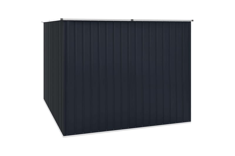 Trädgårdsskjul antracit 195x198x159 cm galvaniserat stål - Antracit - Trädgård & spabad - Uterum & fritidshus - Förråd & bodar - Förrådsbod